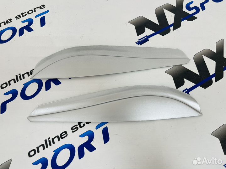 Реснички на фары ваз 2114 (снежная королева)