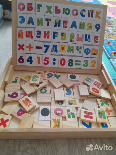 Развивающие деревянные игрушки пакетом