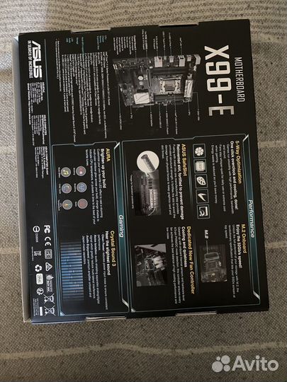 Материнская плата Asus X99-E + процессор I7 6950X