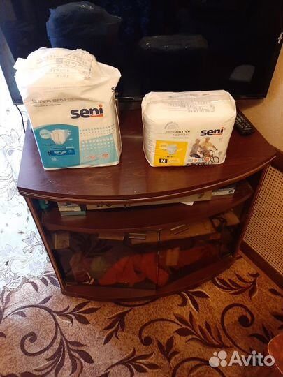 Памперсы для взрослых seni 3 и трусы сэни 2
