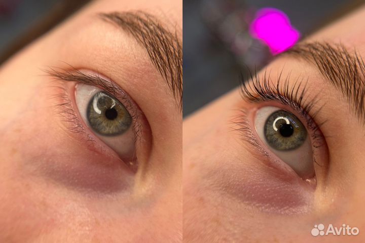 Коррекция, окрашивание, ламинирование бровей