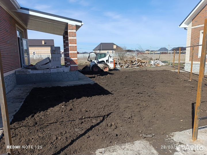 Аренда минипогрузчика Bobcat, Ямобур