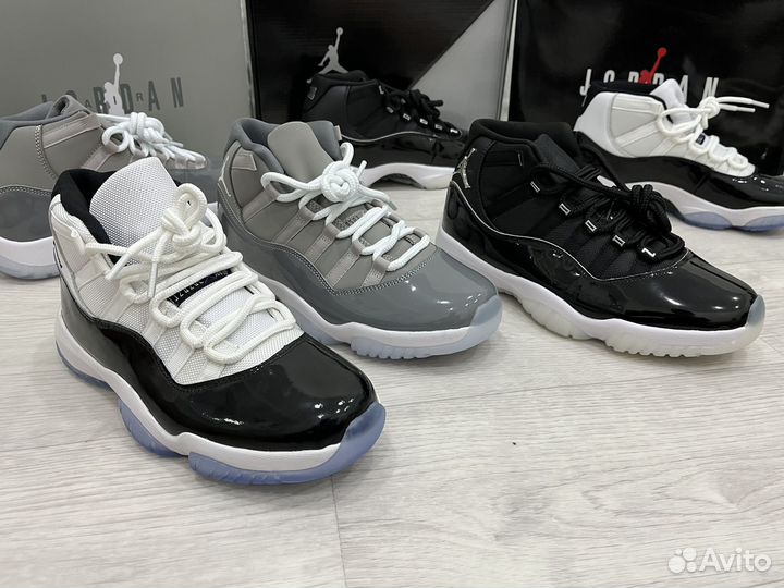 Nike air jordan 11 (3 цвета)
