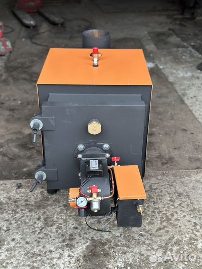 Котел на отработке с водяным контуром