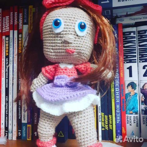 Кукла лол с волосами