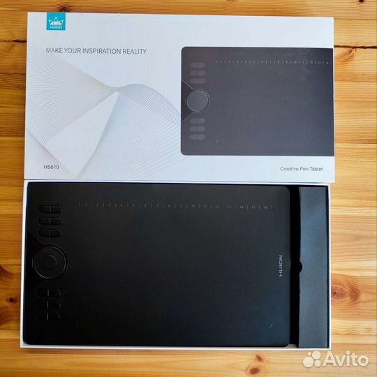 Графический планшет huion hs 610
