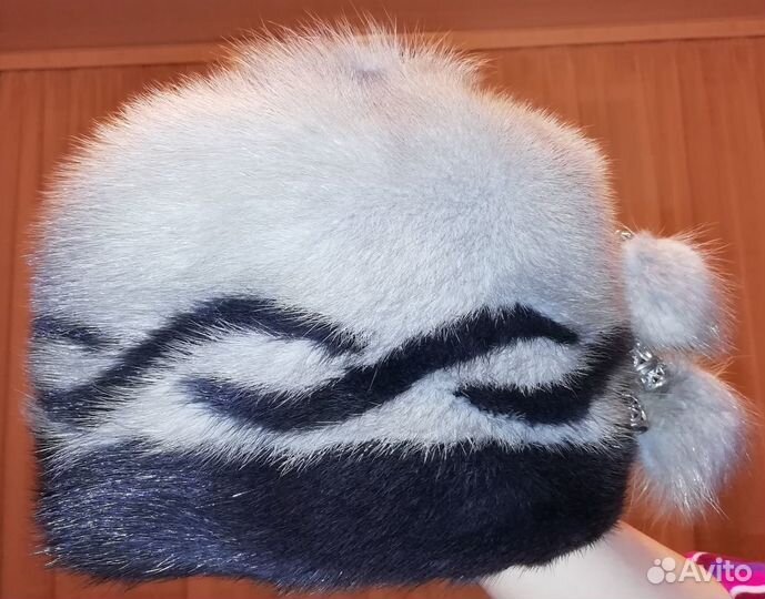 Шапка женская норковая