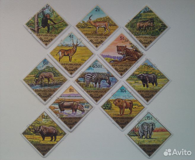 Марки СССР и мира 1960-70-х годов (разные)