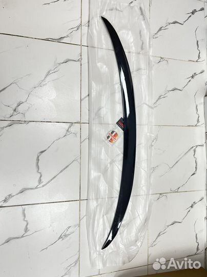 Спойлер bmw f30 mperf чернвй глянец