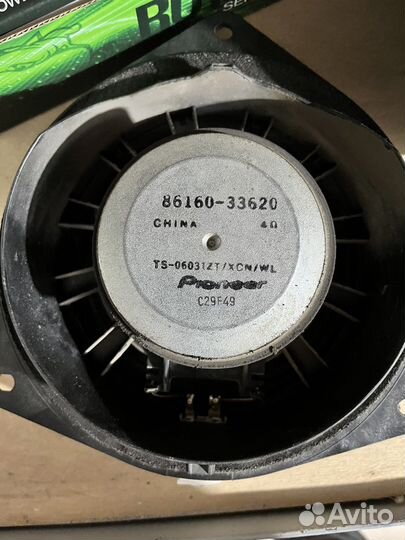 Колонки Toyota land cruiser prado 120