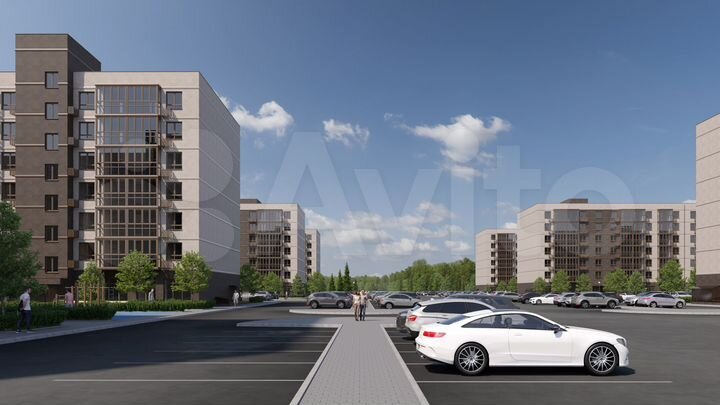 1-к. квартира, 47,8 м², 3/7 эт.