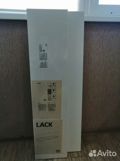 Полка белая IKEA