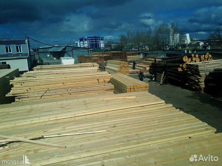Доска обрезная 80х100х3000