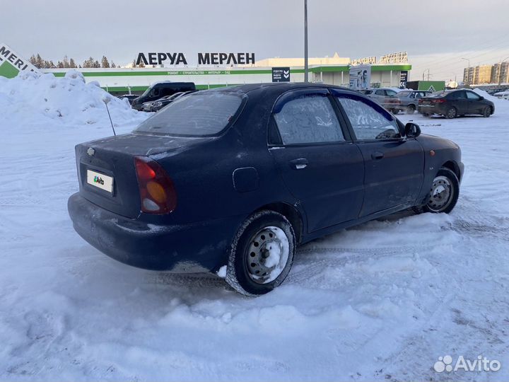 Chevrolet Lanos 1.5 МТ, 2007, 190 000 км