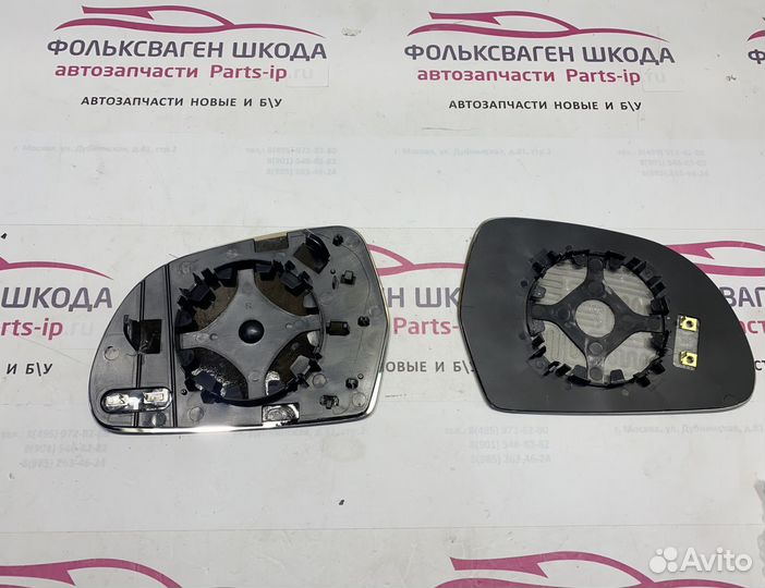 Комплект зеркальных элементов Шкода Суперб