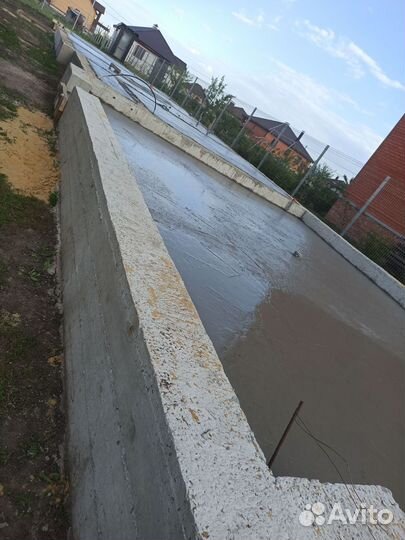 Стяжка пола, Крыльцо, отмостка фундамент