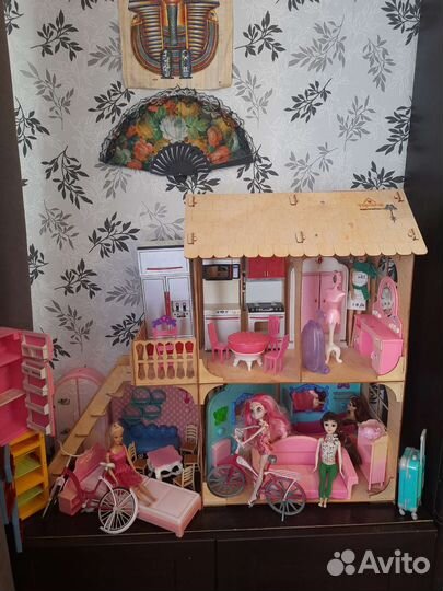 Домик кукольный