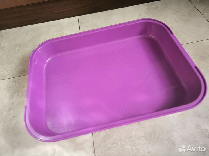 Лоток для котят, миска