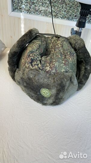 Шапка ушанка военная