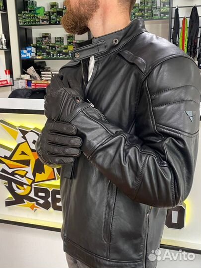 Мотокуртка кожаная shima Blake