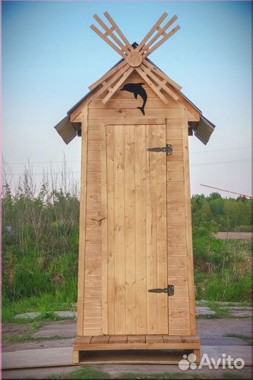 Уличный туалет с установкой GAR209