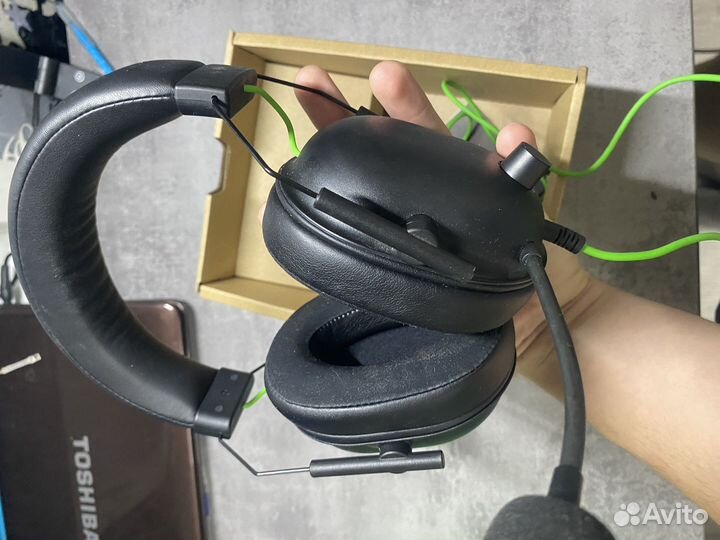 Игровые наушники razer