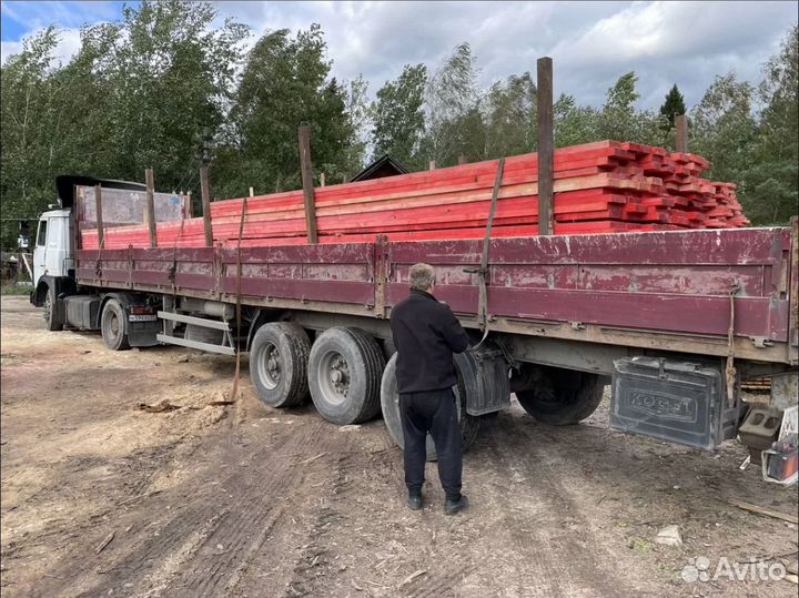 Обрезной брус все размеры доставка