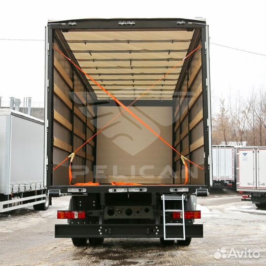 Тентованный грузовик 57 м³ Промавто на Howo T5G, 2024