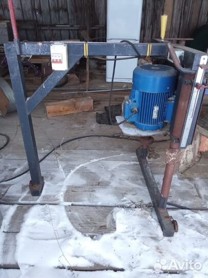 Станок дисковый, для распиловки бревен