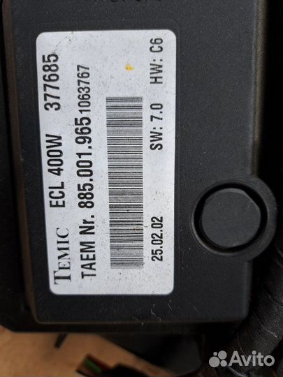 Вентилятор охлаждения радиатора передний Mercedes