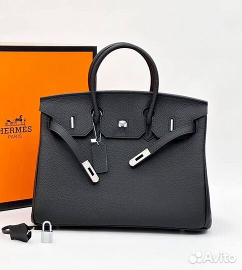 Сумка женская Hermes birkin натуральная