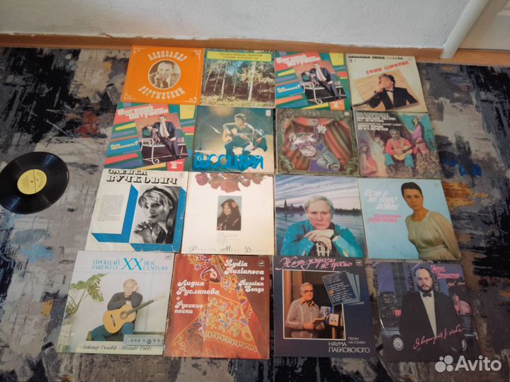 Виниловые пластинки антураж