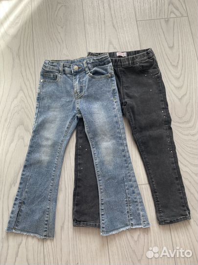 Джинсы для девочки 104