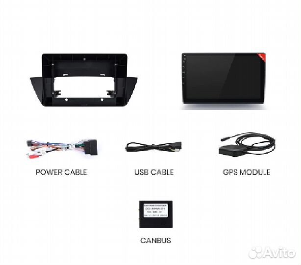 Штатная магнитола BMW X1 Android