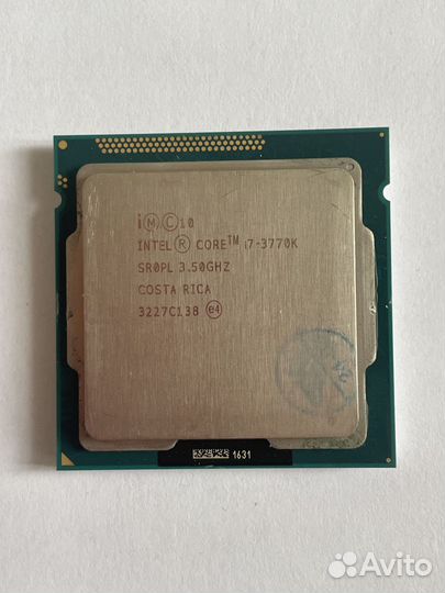 Процессор Intel Core i7-3770K 4 core 3.5-3.9GHz