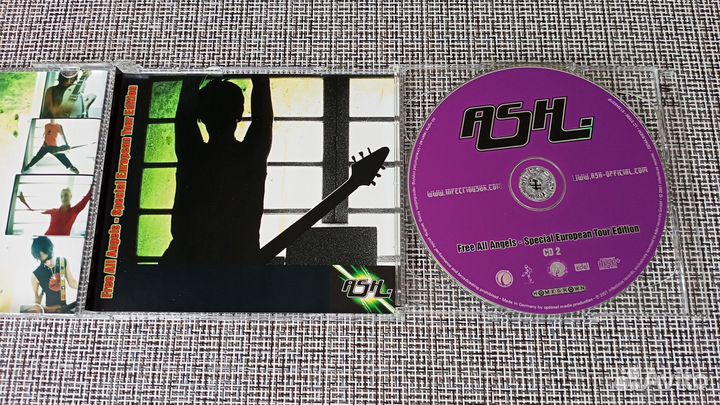 2CD Ash – Free All Angels (Germany 2001)