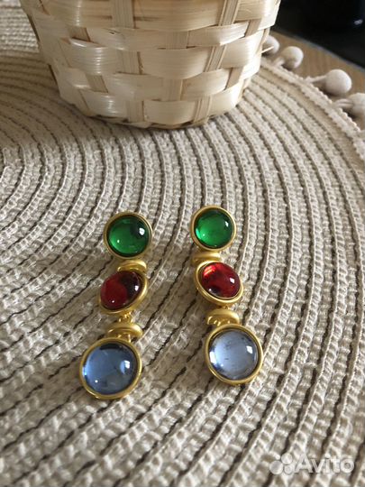 Серьги в стиле Dolce Gabbana