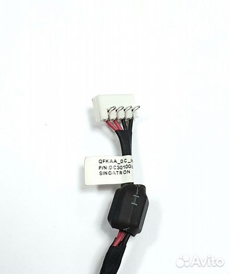 Разъем питания Toshiba P850 с кабелем, новый
