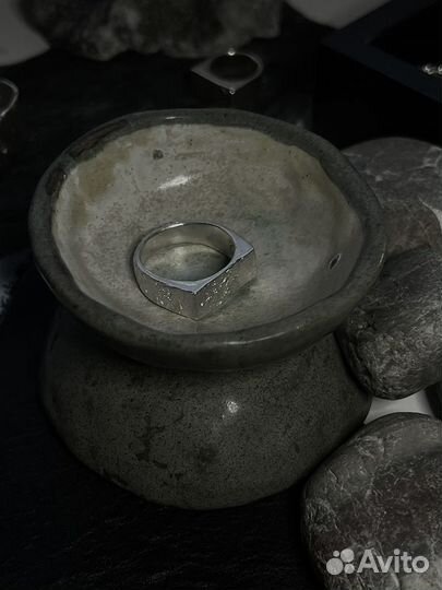 Серебряное кольцо, 20 размер