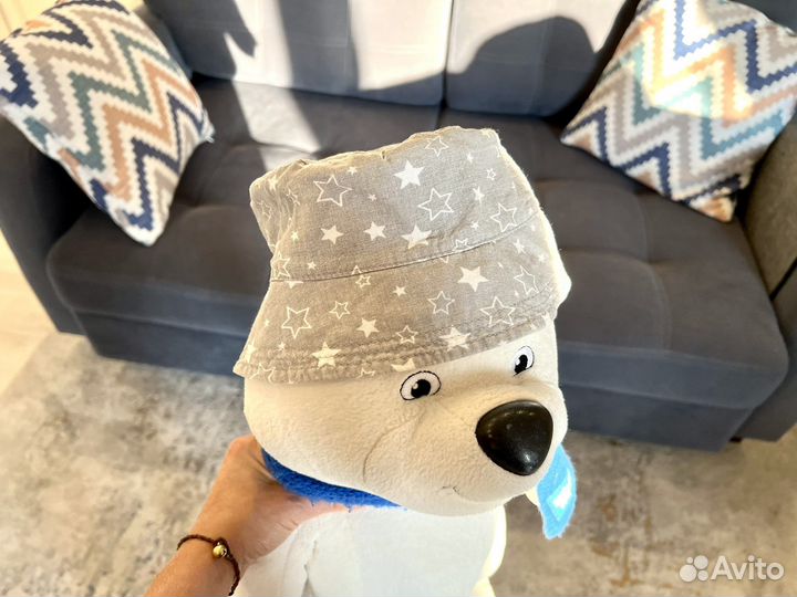 Панамка серая хлопок р.47-50