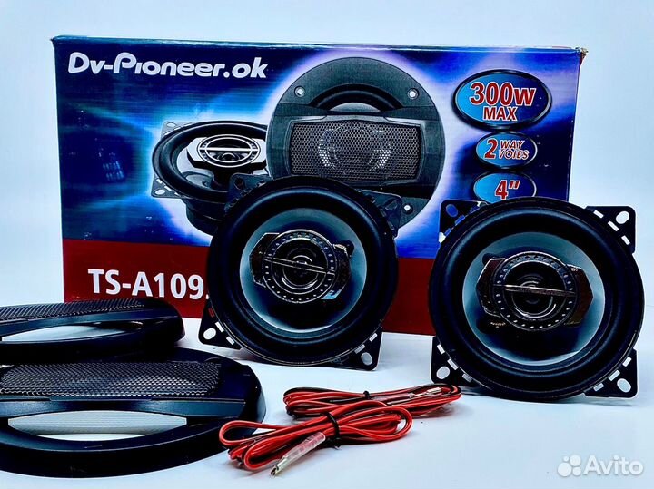 Динамики Pioneer колонки автомобильные 10 см