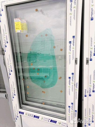 Двери 798х2003 мм балконные пластиковые