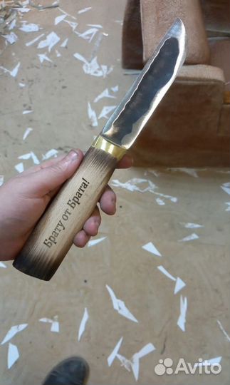 Нож кованый из х12мф