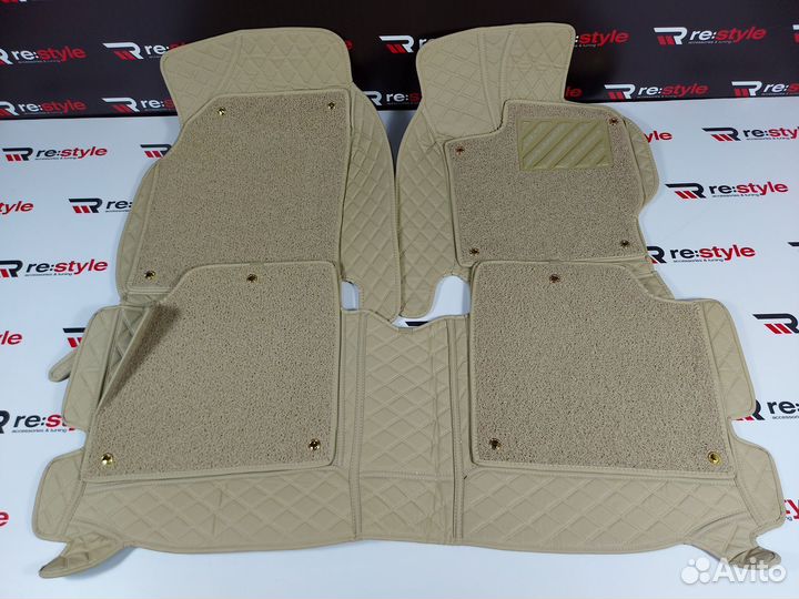 Ковры салона 3D Toyota Prius 30 Правый руль