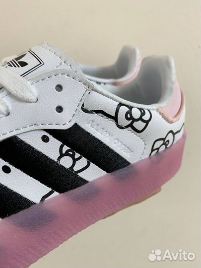 Кроссовки Adidas Samba & Hello Kitty Platform