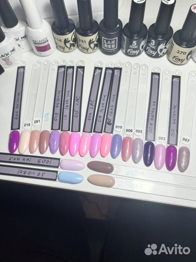 Гель лаки для маникюра