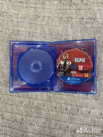 Red dead redemption 2 ps4 диск
