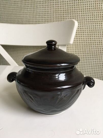 Горшок керамический для запекания