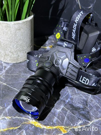 Мощный налобный фонарь на рыбалку