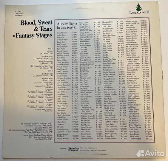 Blood, Sweat and Tears Fantasy Stage